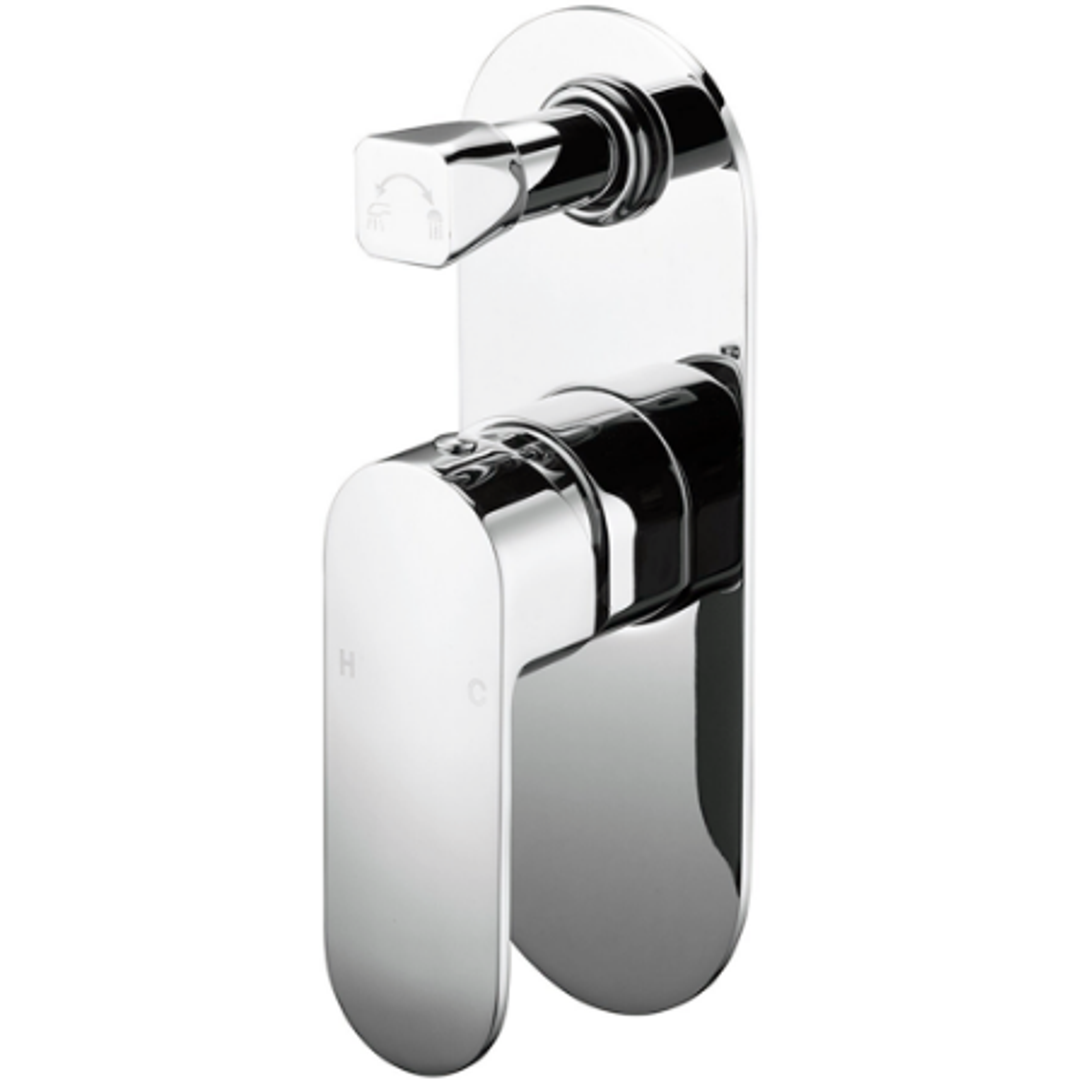 Bella Vista Supra Shower Mixer With Diverter Chrome