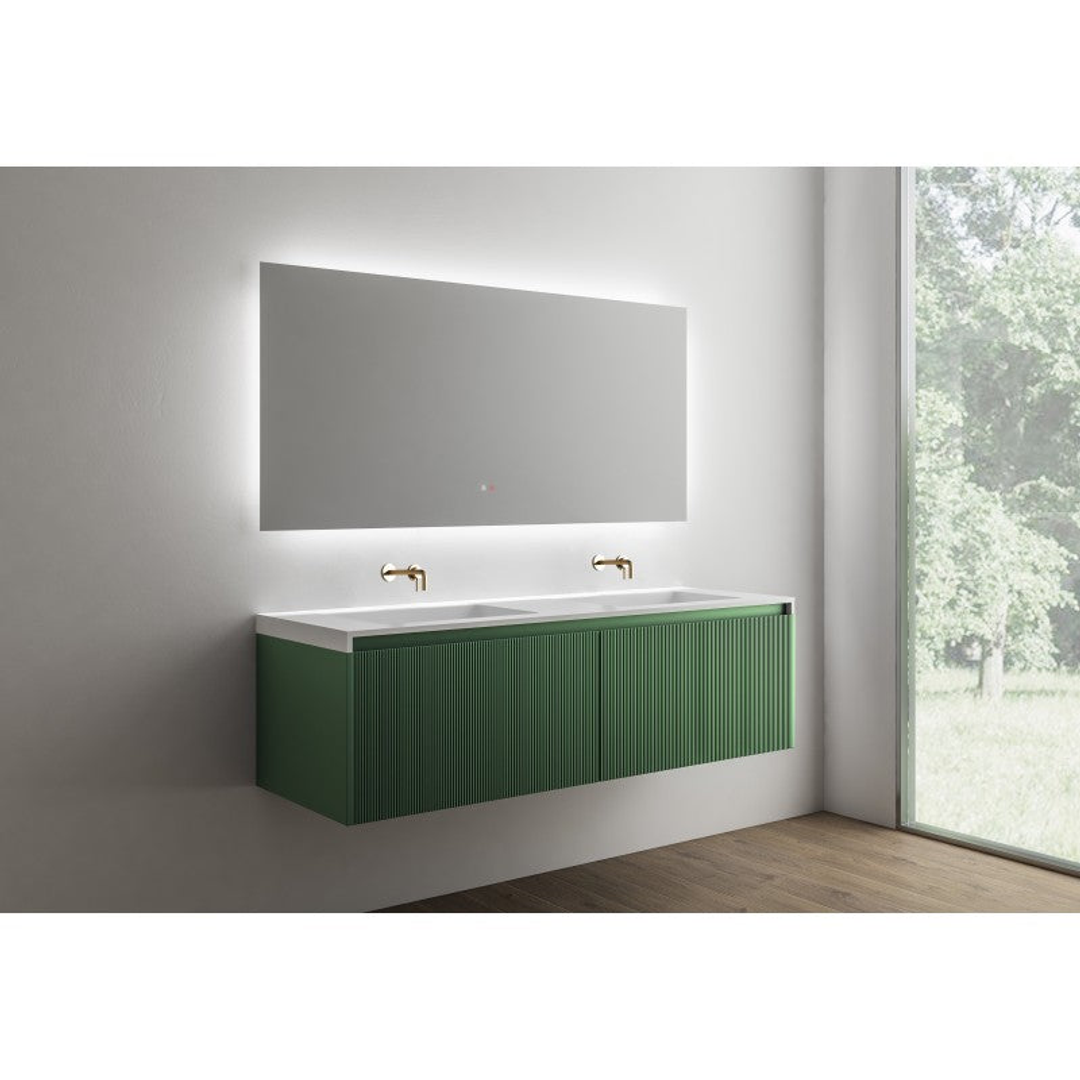 Belbagno Rimini 1500mm Wall-Hung Vanity Inc Basin