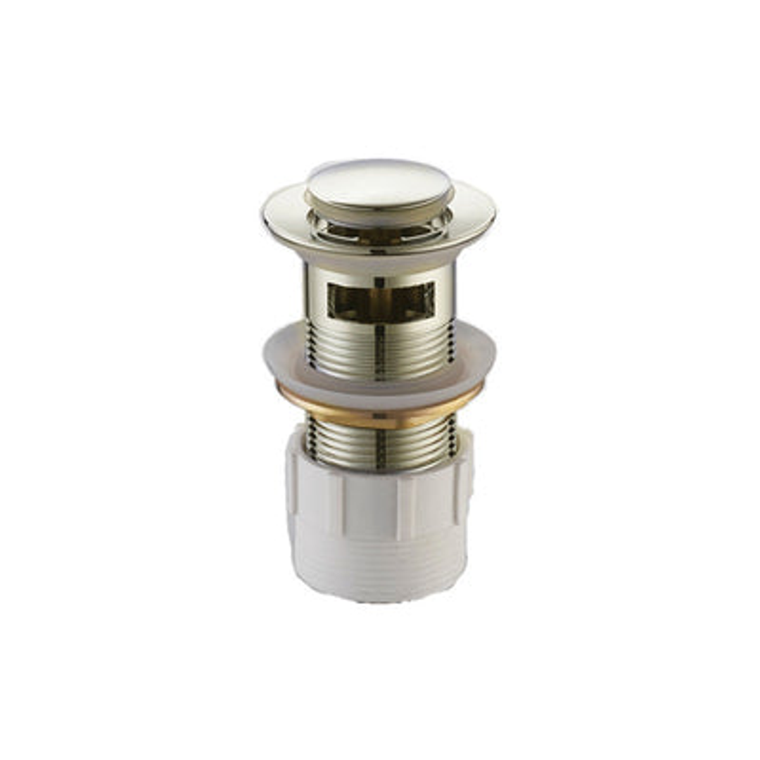 Ect Pop Up Waste 32mm No Overflow Brushed Nickel Wbplug 32mm Bn