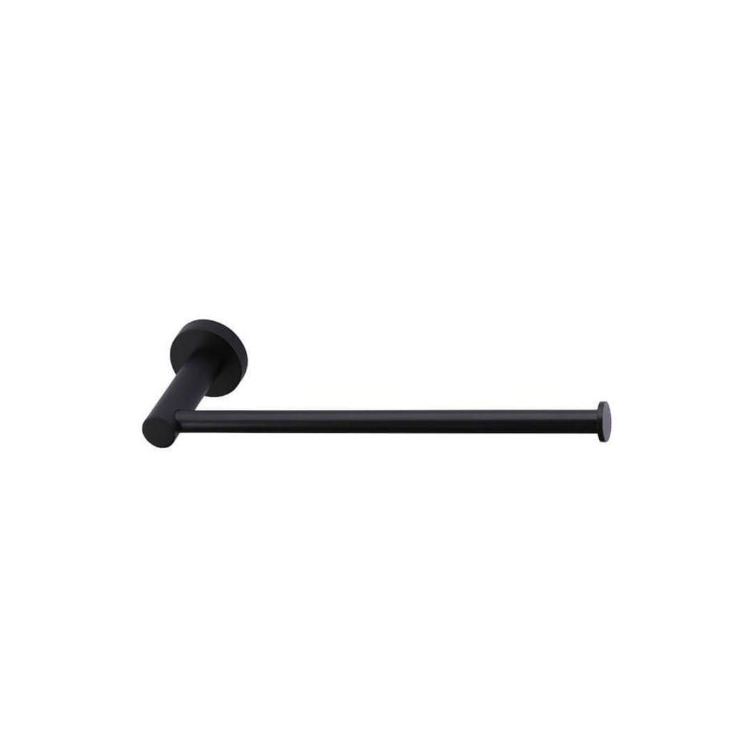 Meir Round Guest Towel Rail Matte Black