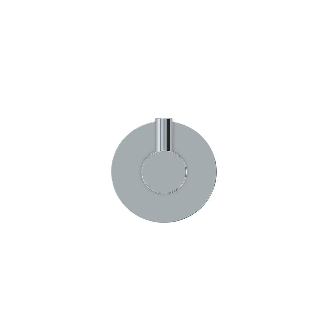 Meir Round Chrome Robe Hook