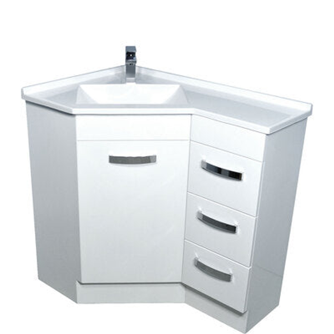 Corner Vanity 600 X 900mm Right Hand Drawers(Fienza P#:Pc6090)