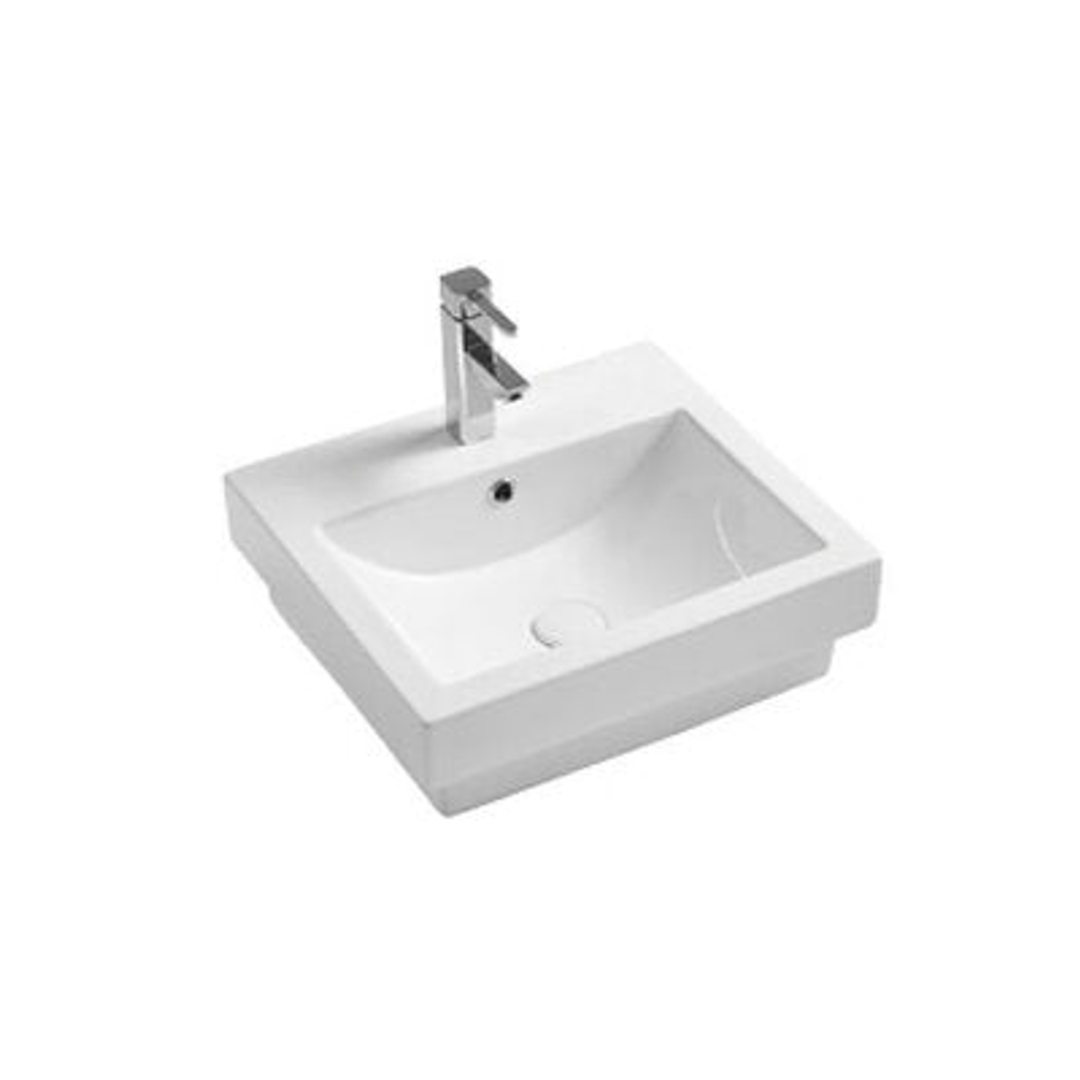 Bnk Naga Apb-04500-Wh Drop In Basin 500 X 440 X 155mm Gloss White