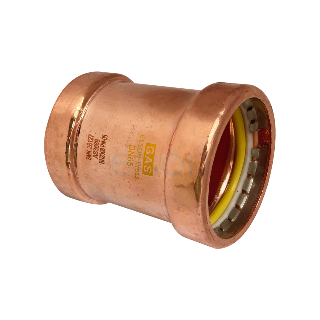 Copper Press Slip Connector - Gas