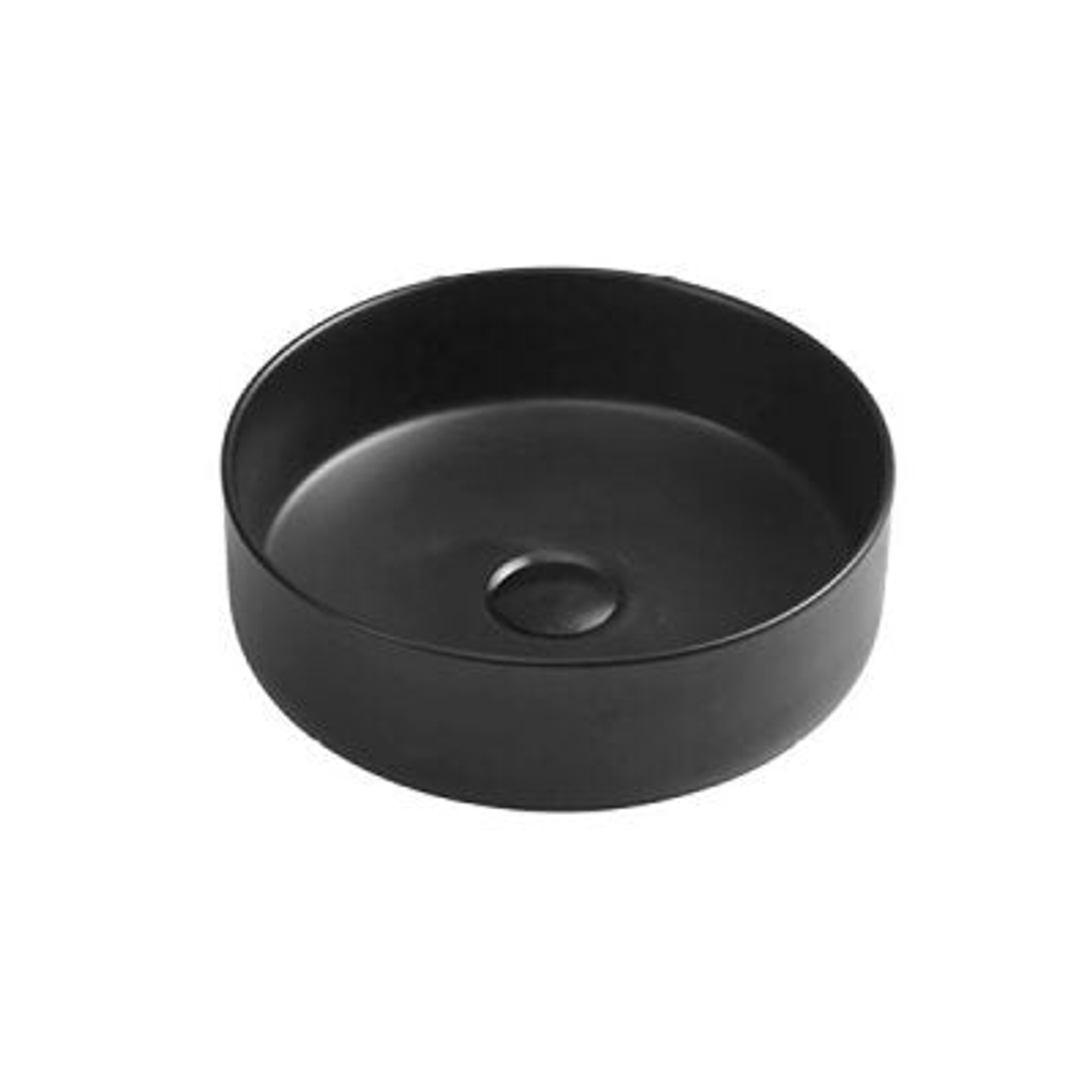 Bnk Naga Apb-03360-Bk Above Counter Basin 360 X 360 X 115mm Matt Black