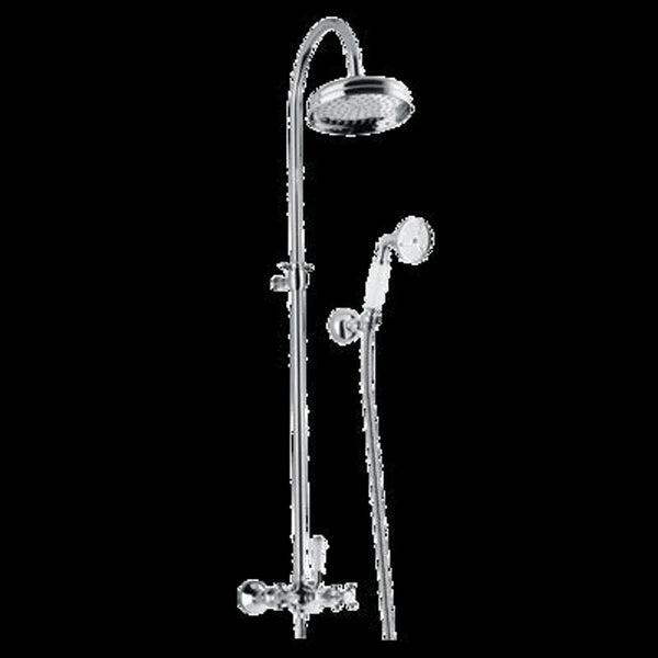 Abey Provincial Overhead Shower with Hand Shower - Burdens Plumbing