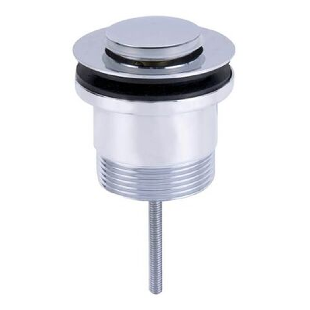 Pop Up Waste 32mm X 40mm Chrome 2 Piece With Metal Plug
