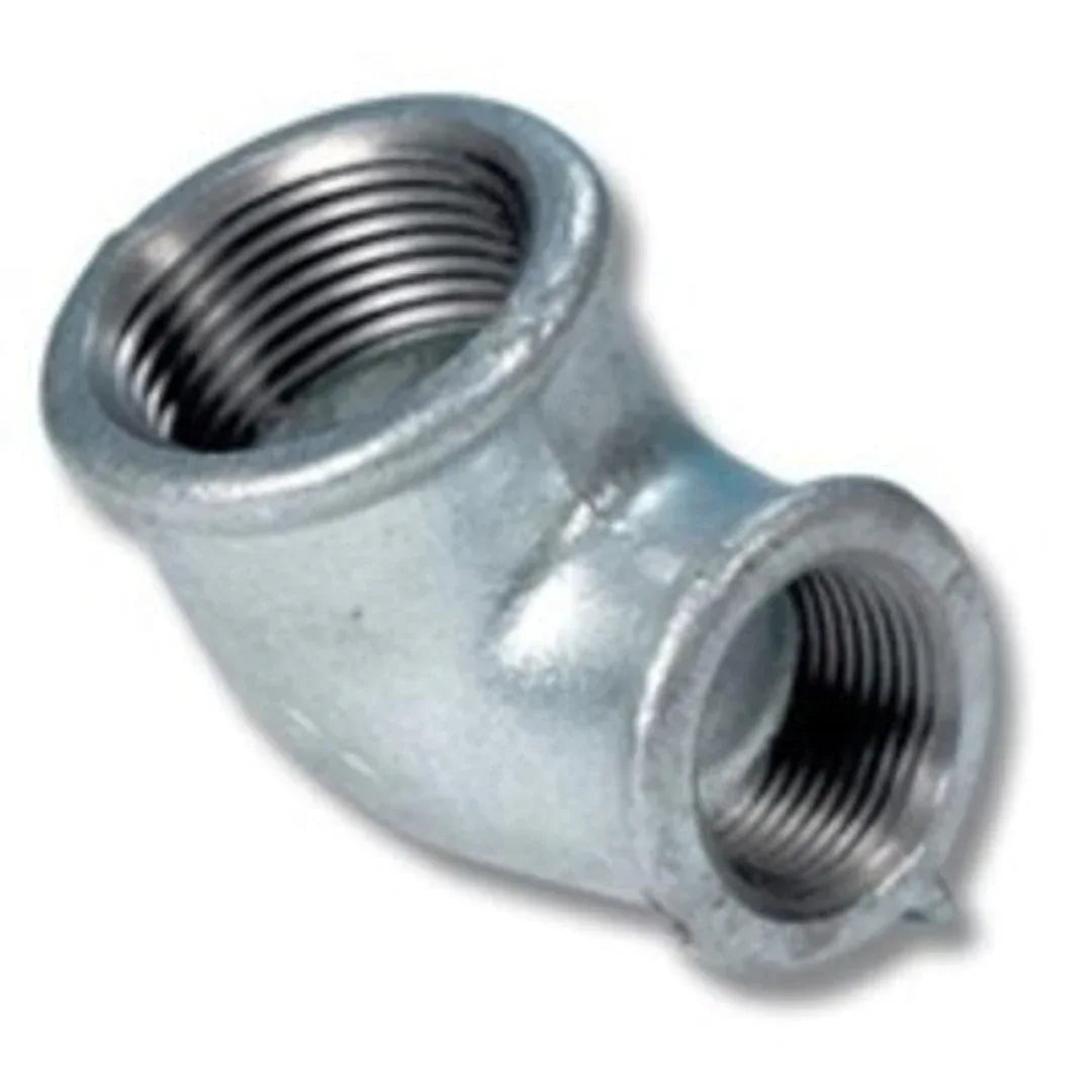 32MM X 25MM ELBOW FF REDUCING GALV - Burdens Plumbing
