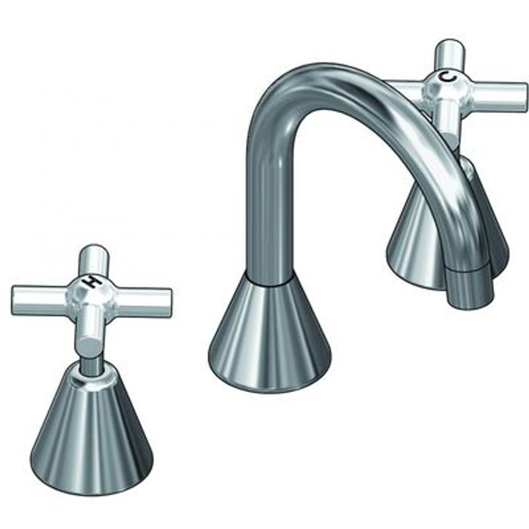 Ram Fusion Cross Jv Basin Set Chrome