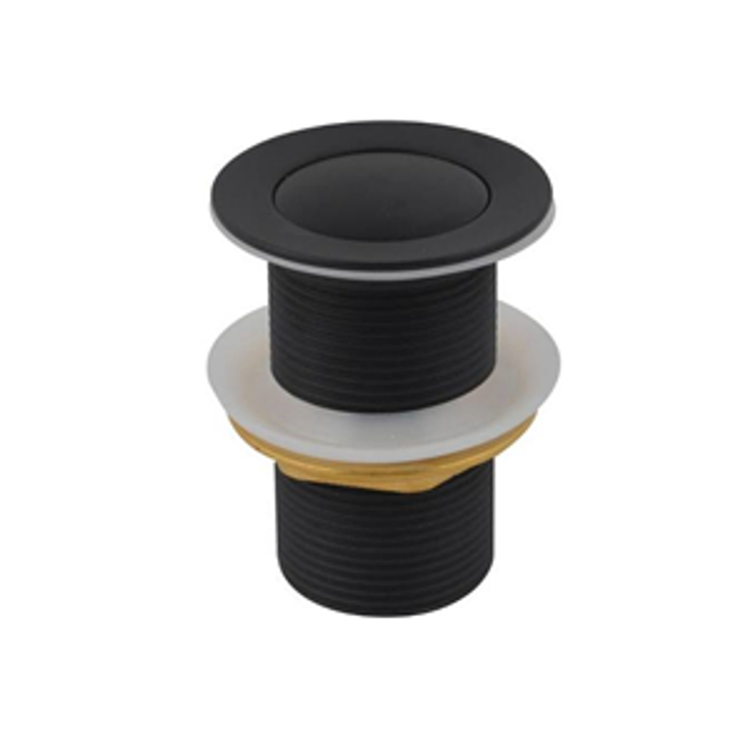 OTTI 32MM POP UP WASTE MATT BLACK (NO OVERFLOW)