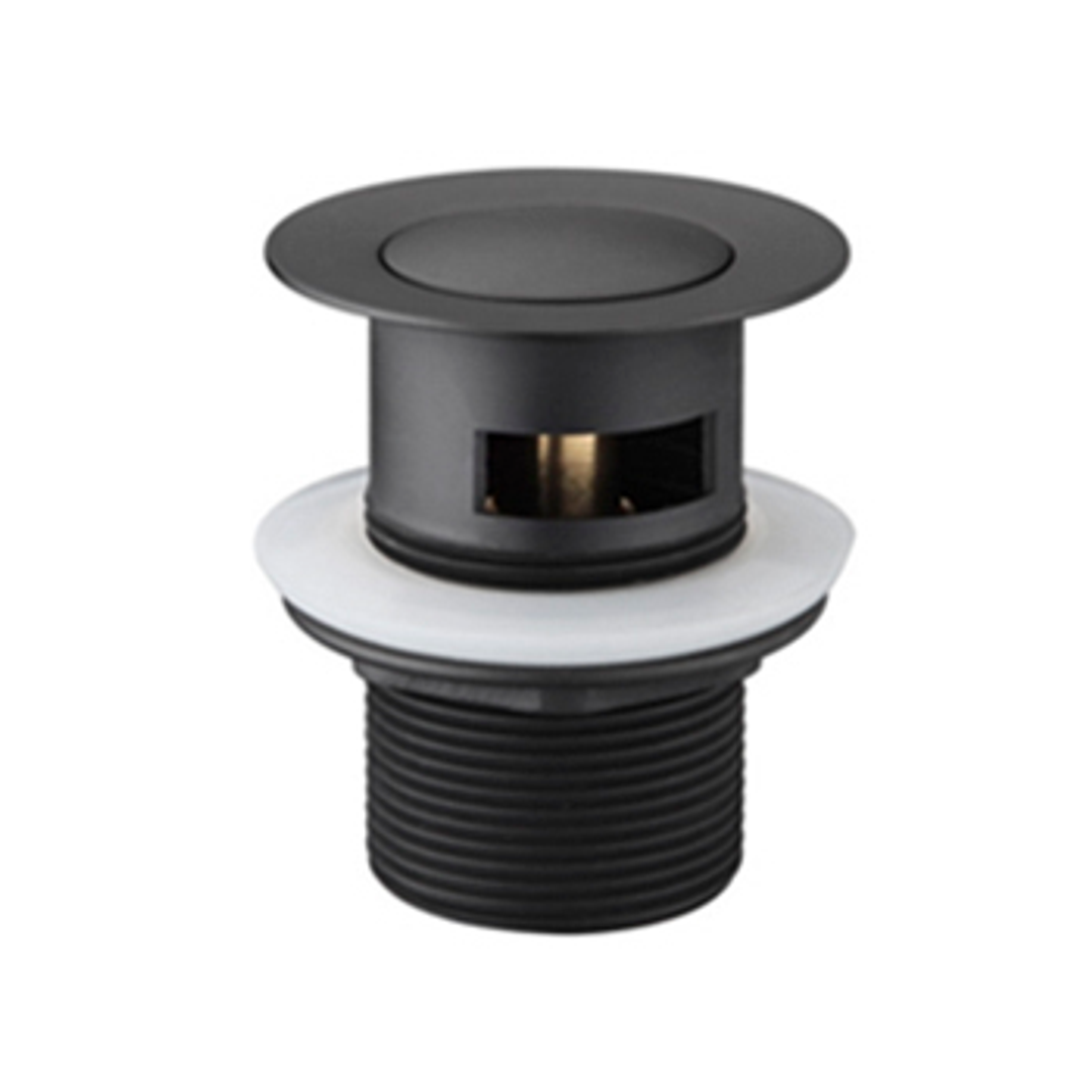 OTTI 32MM POP UP WASTE MATT BLACK (WITH OVERFLOW)