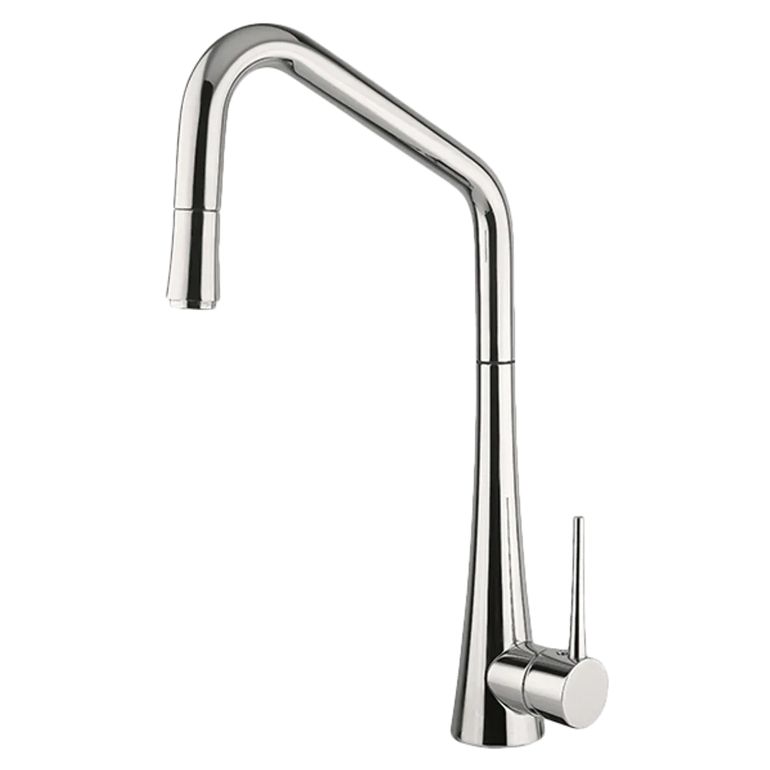 Abey Armando Vicario Tink Side Lever Kitchen Mixer P/Out Chr - Burdens Plumbing