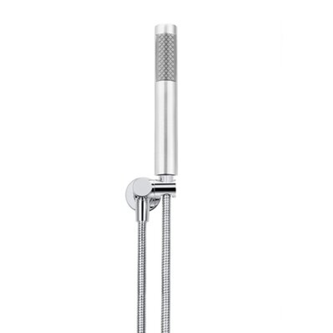 Meir Round Hand Shower On Swivel Bracket Polished Chrome