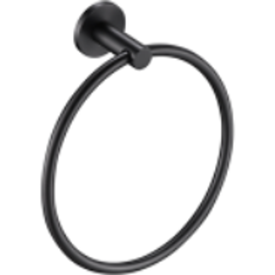 Bella Vista Mica Towel Ring Gun Metal