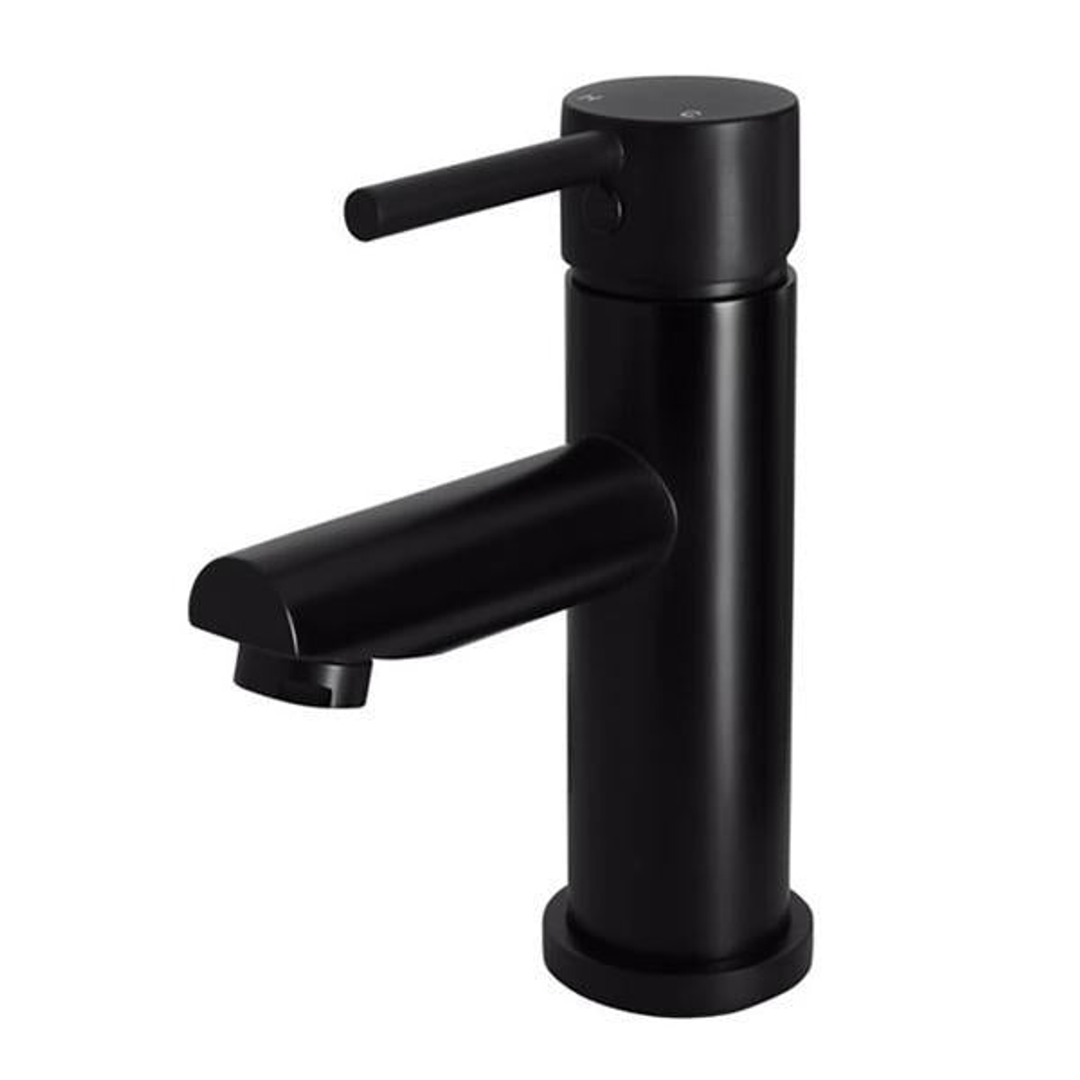 Meir Round Basin Mixer Matte Black