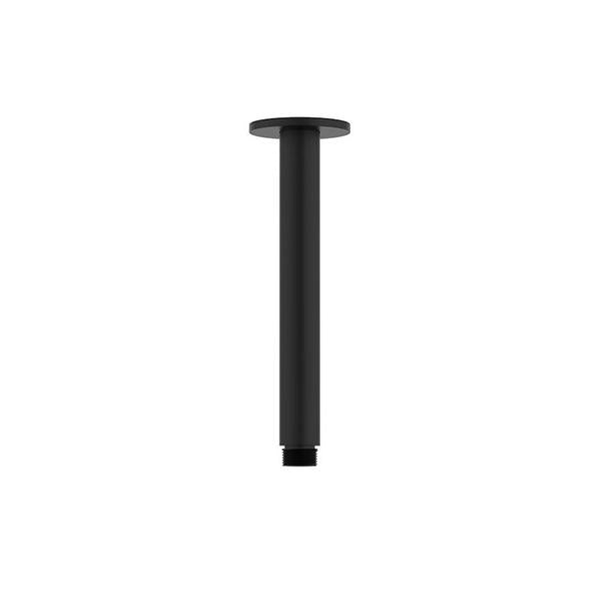 Clark Ceiling Shower Arm 200mm - Matte Black