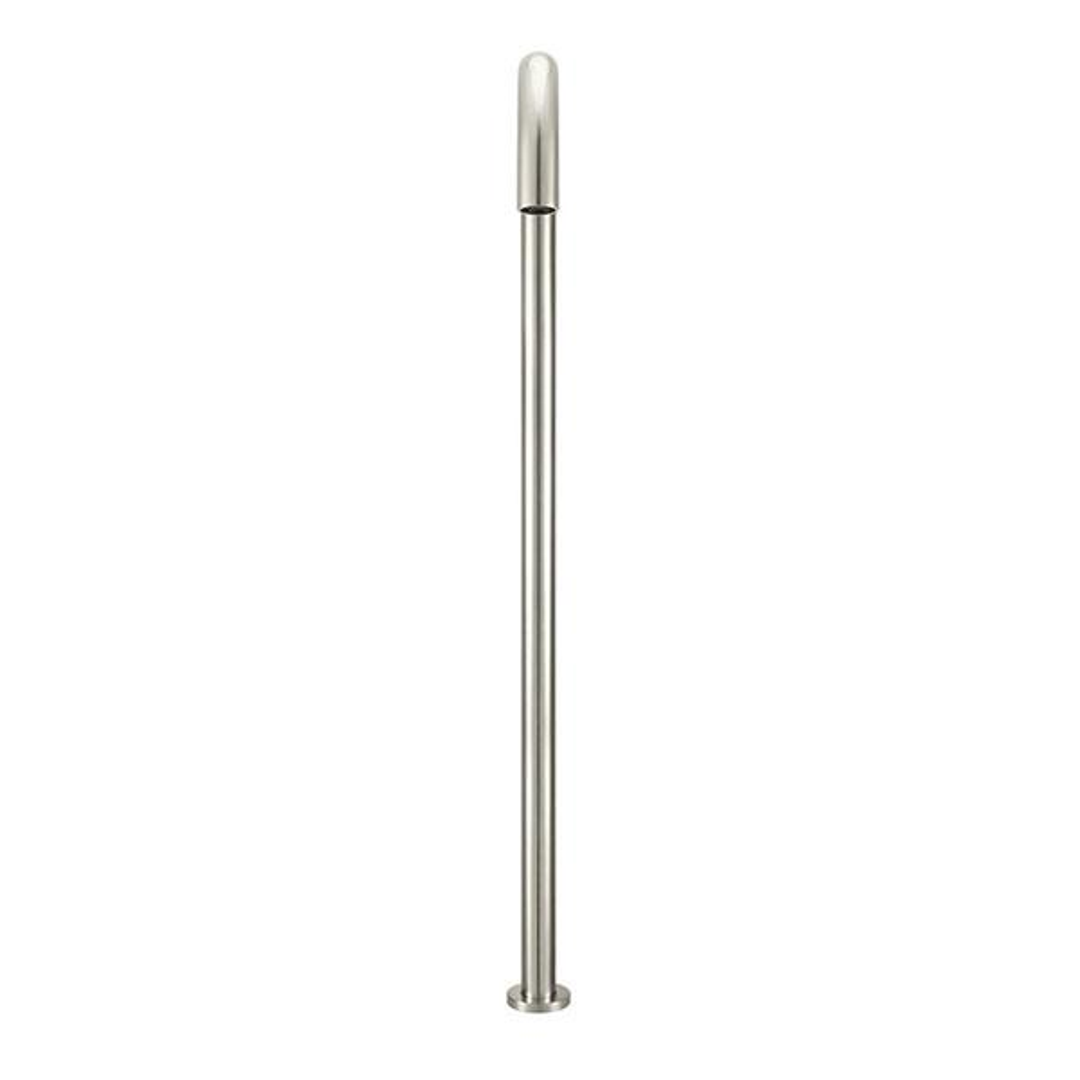 Meir Round Freestanding Bath Spout Brushed Nickel