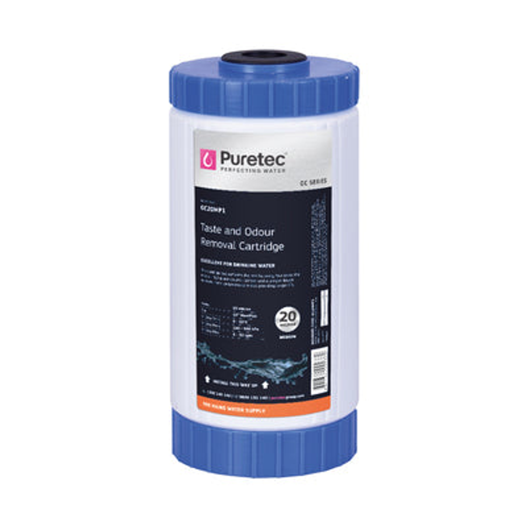 Puretec Granular Carbon Cartridge Maxi Plus 10' 20Um Gc20Mp1