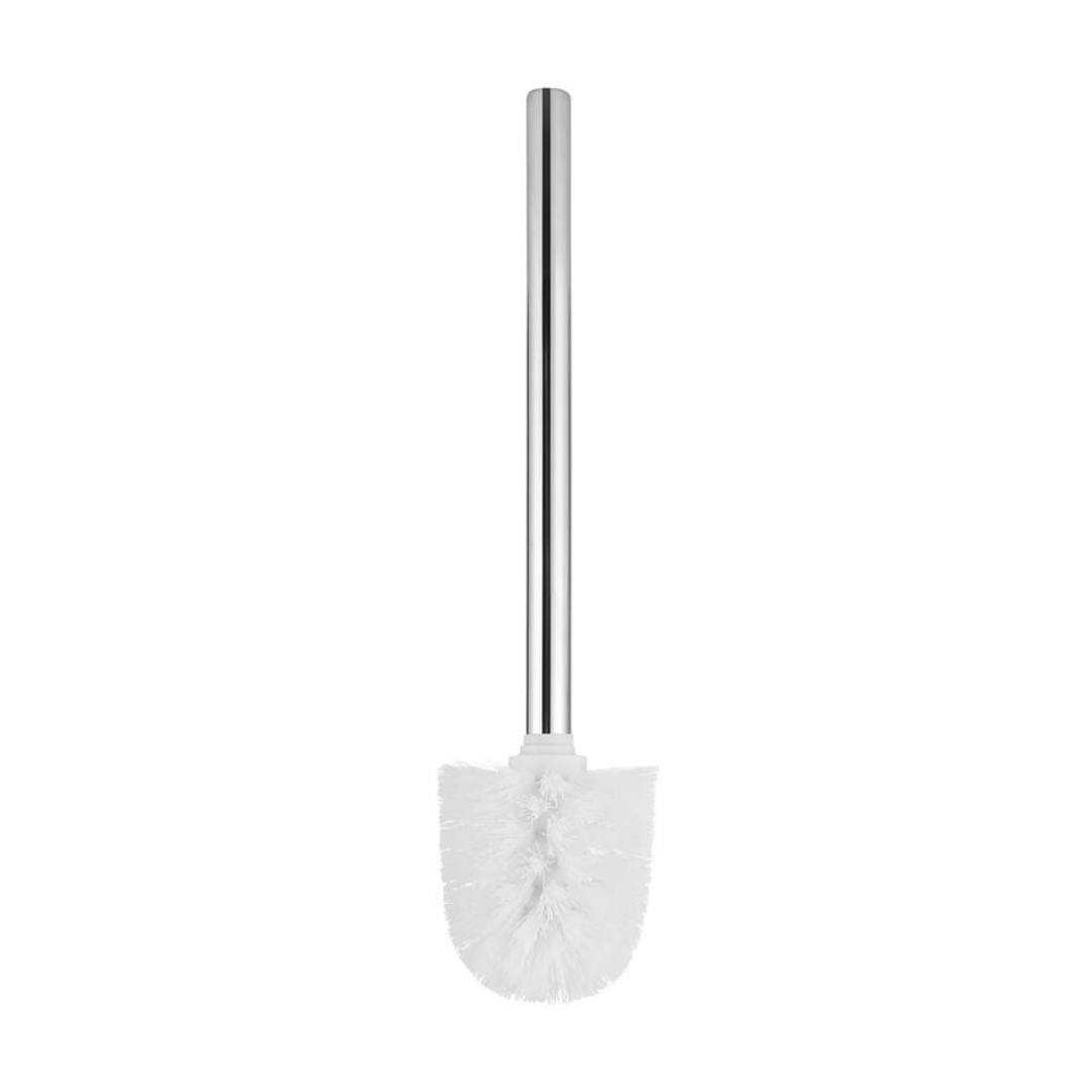 Meir Round Chrome Toilet Brush And Holder