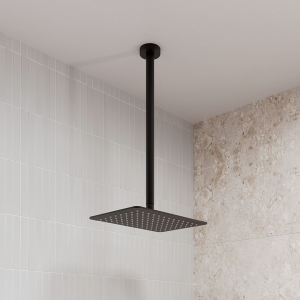 BLACK ROUND CEILING DROPPER 450MM(FIENZA P#:422114C)