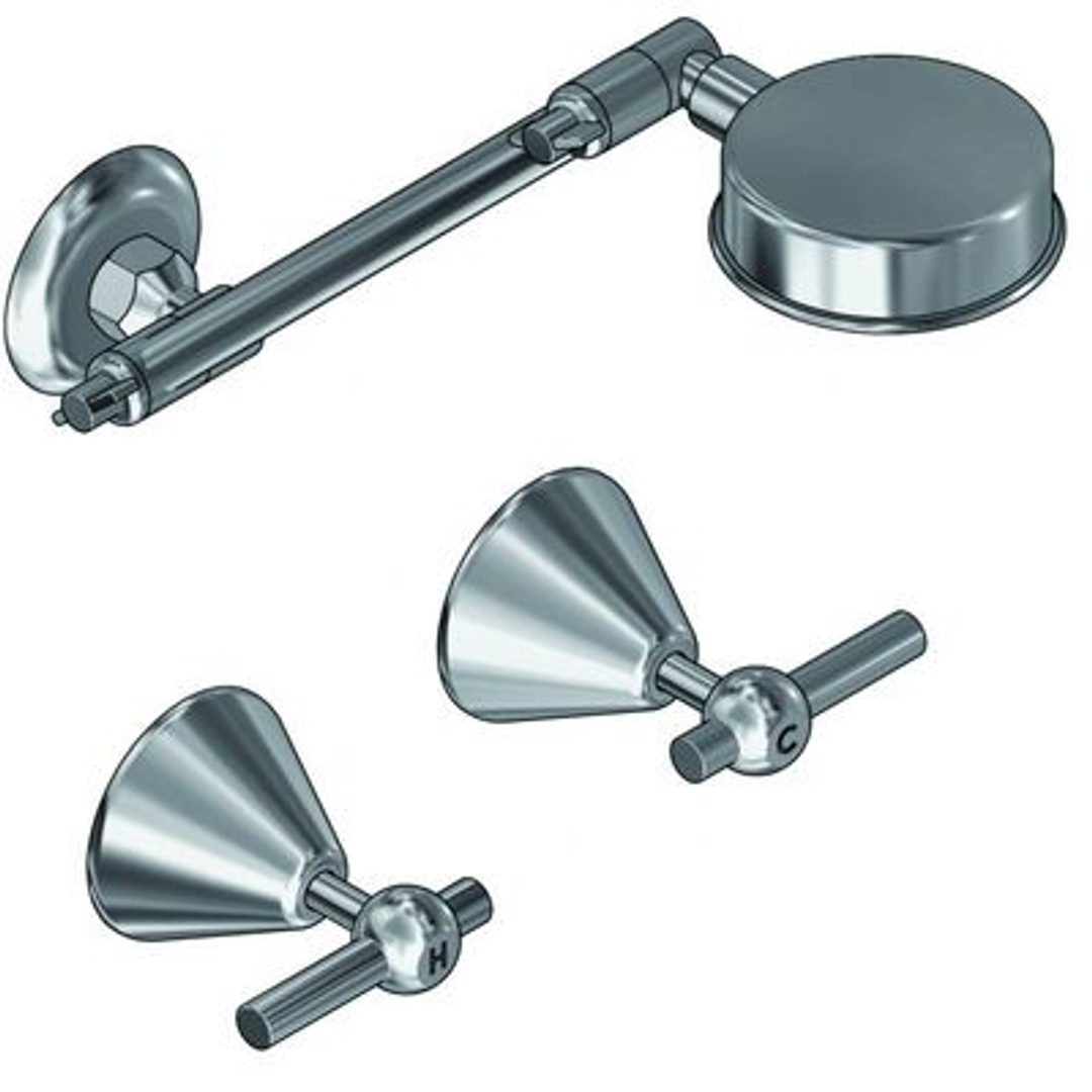 Ram Fusion Lever Shower Set Chrome Fulshscp