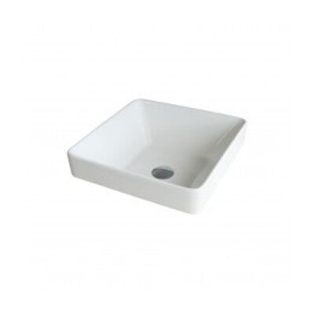Streamline Eneo Inset Basin 400 X 400 White