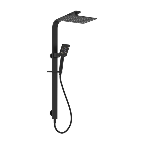 FIENZA TONO DELUXE TWIN SHOWER MATTE BLACK