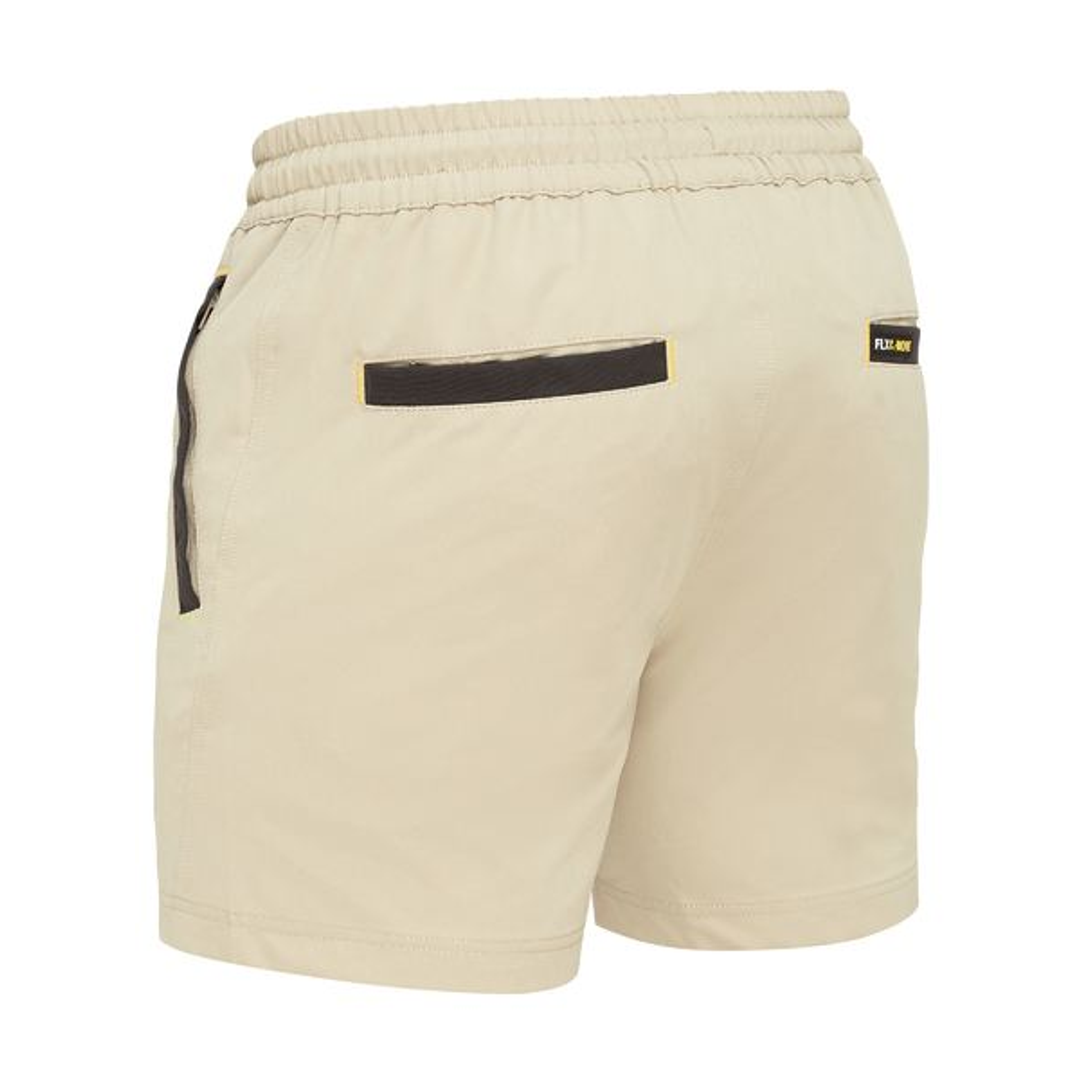 Bisley Flex & Move 4-Way Stretch 4.5 Short Stone