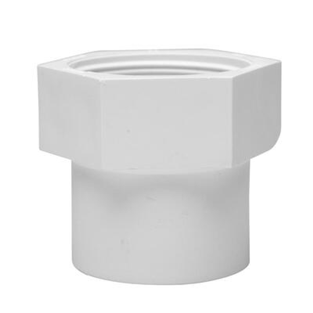 PVC PRESSURE FEMALE FAUCET ADAPTOR 25MM X 20MM FI CAT 3