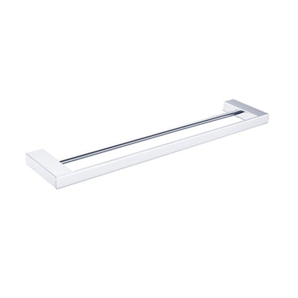 Nero Celia 800Mm Double Towel Rail Chrome