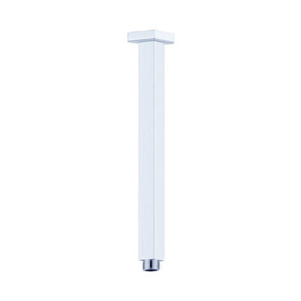 Nero 600Mm Square Ceiling Arm Chrome