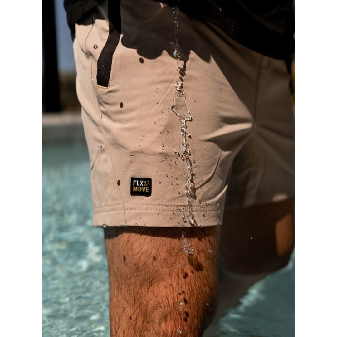 Bisley Flex & Move 4-Way Stretch 4.5 Short Stone