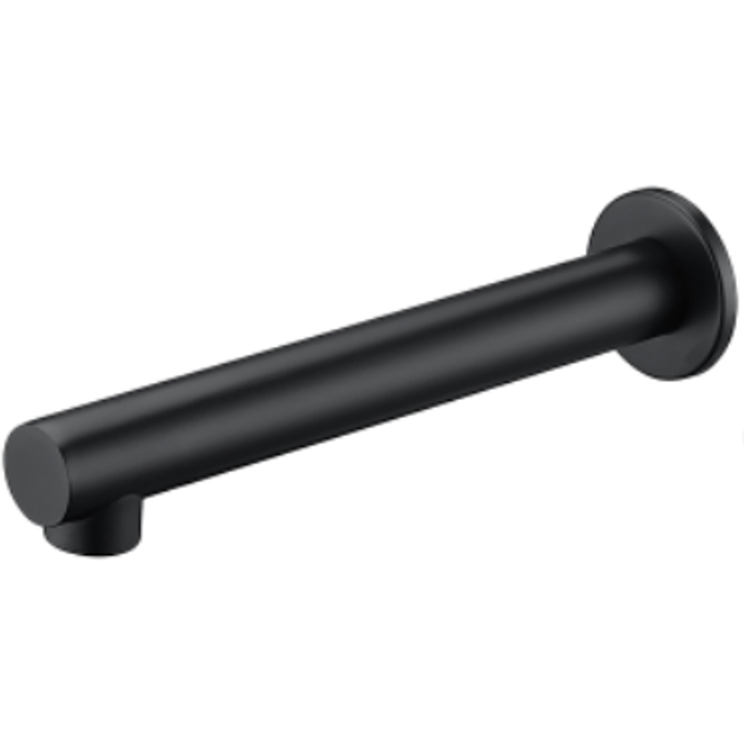 Bella Vista Ikon Hali Bath Spout Matt Black