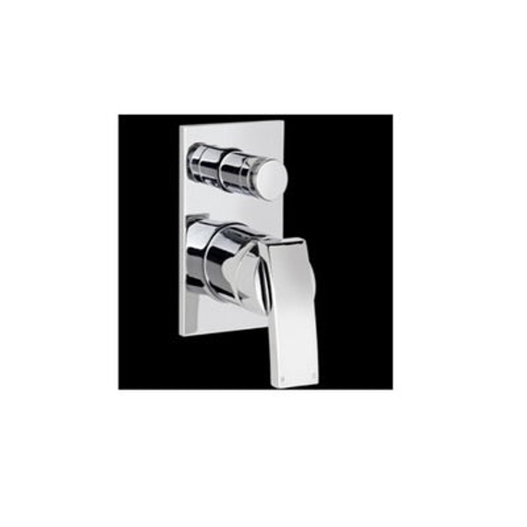 Ram Aviad Wall Diverter Mixer Chrome