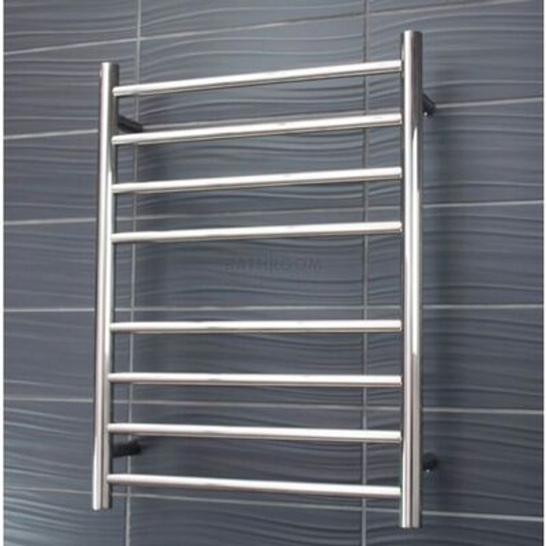 Radiant Rnd Heated Towel Ladder Polished Cp 530X700 Right Hand