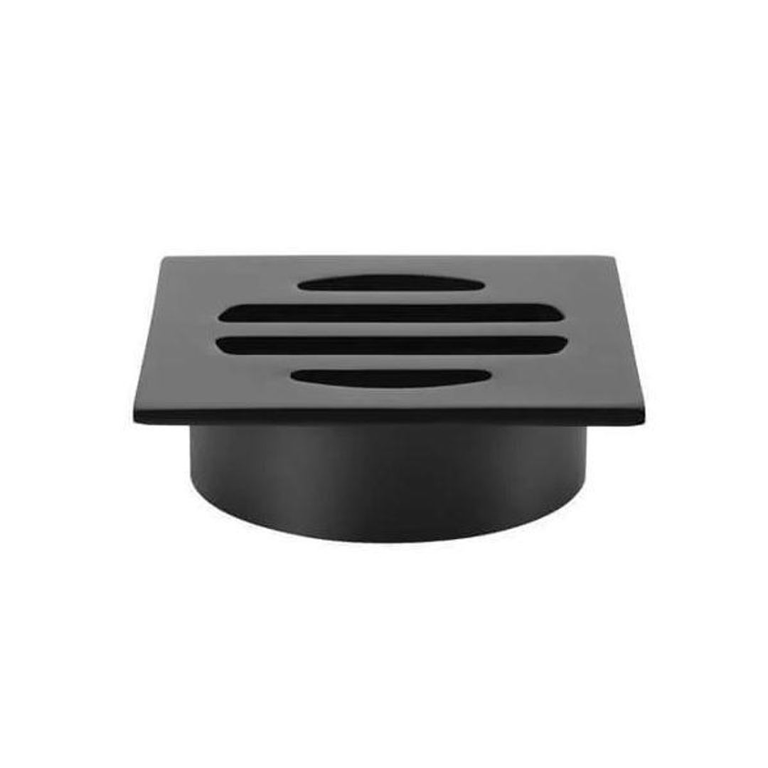 Meir Square Floor Grate Shower Drain 50Mm Outlet Matte Black