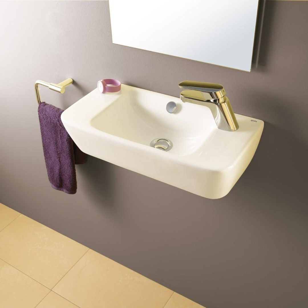 Gala Emma Square Wall/Countertop Hand Rinse Basin 1 Tap Hole 27095