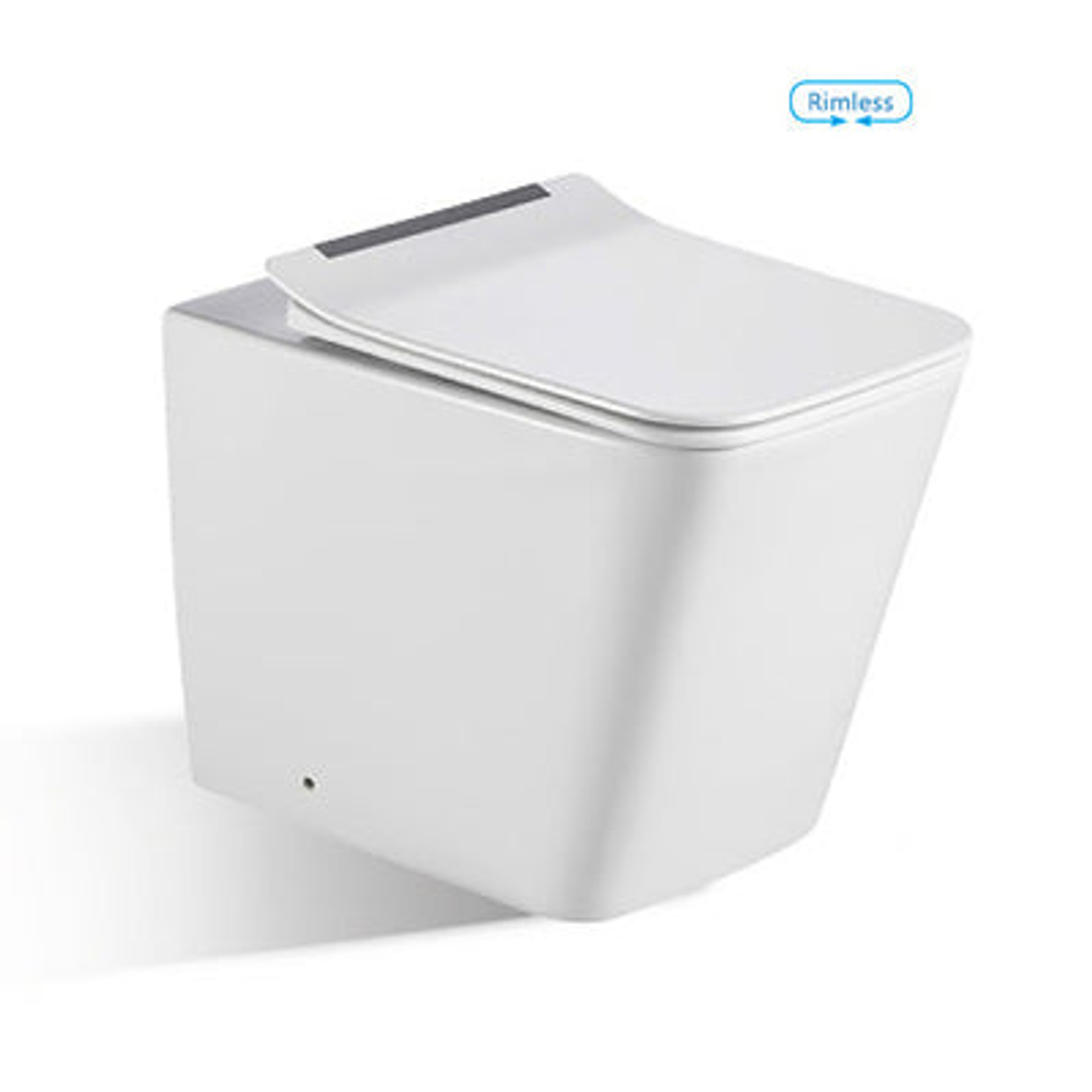 Bnk Naga Bl-103N-Fst Rimless Wall Faced Pan Only