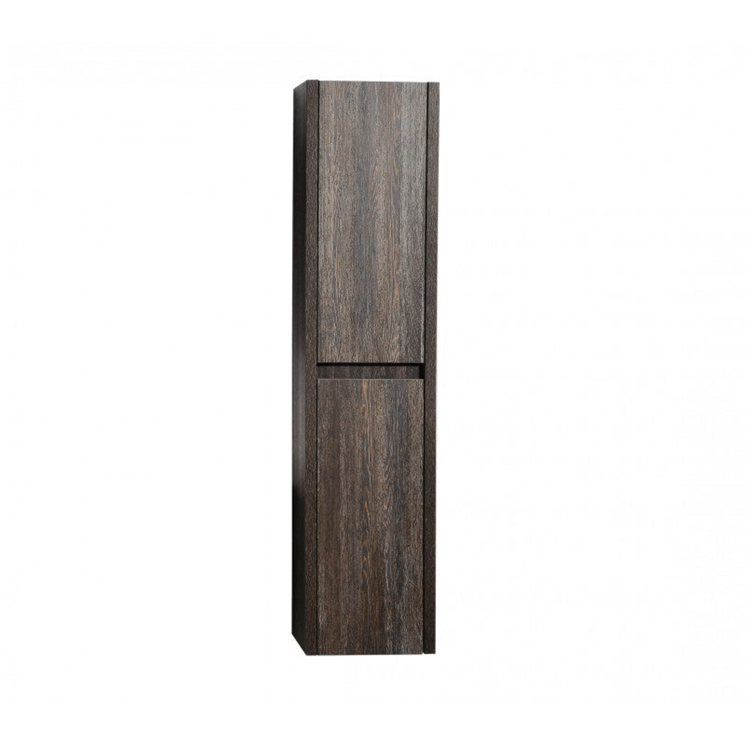 Belbagno Alexandra Side Cabinet Silver Oak 400 X 350 X 1760