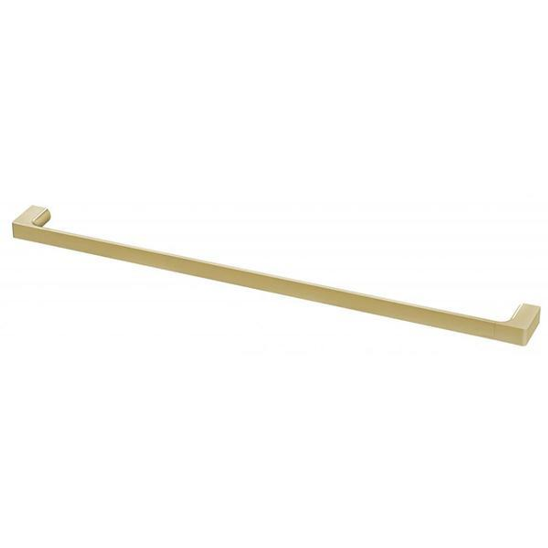 Phoenix Gloss Single Towel Rail 800mm Brushed Gold