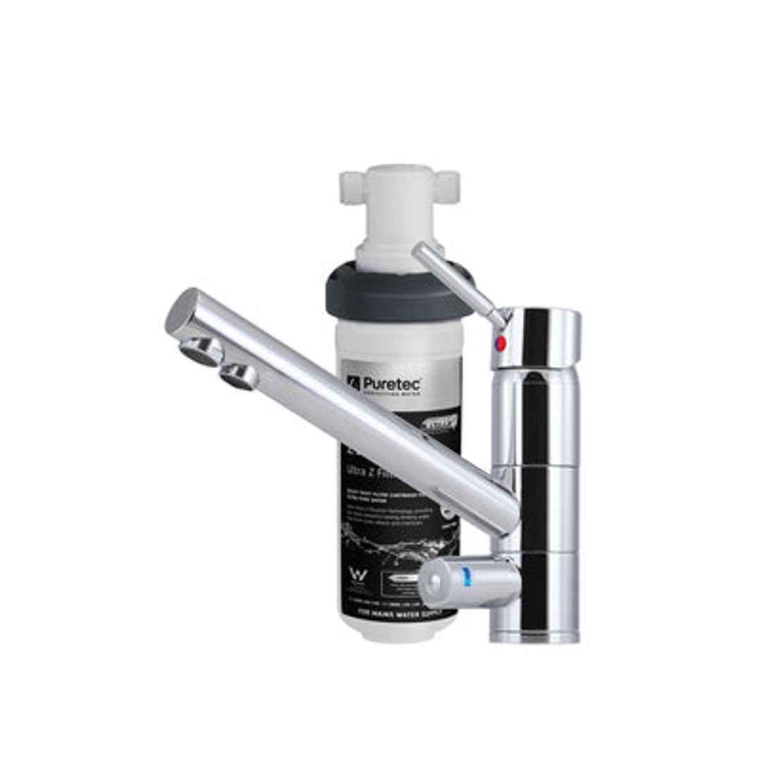 Puretec Quick Twist Ultra Z Filter With Tripla T1 Led Mixer Tap Z1-T1