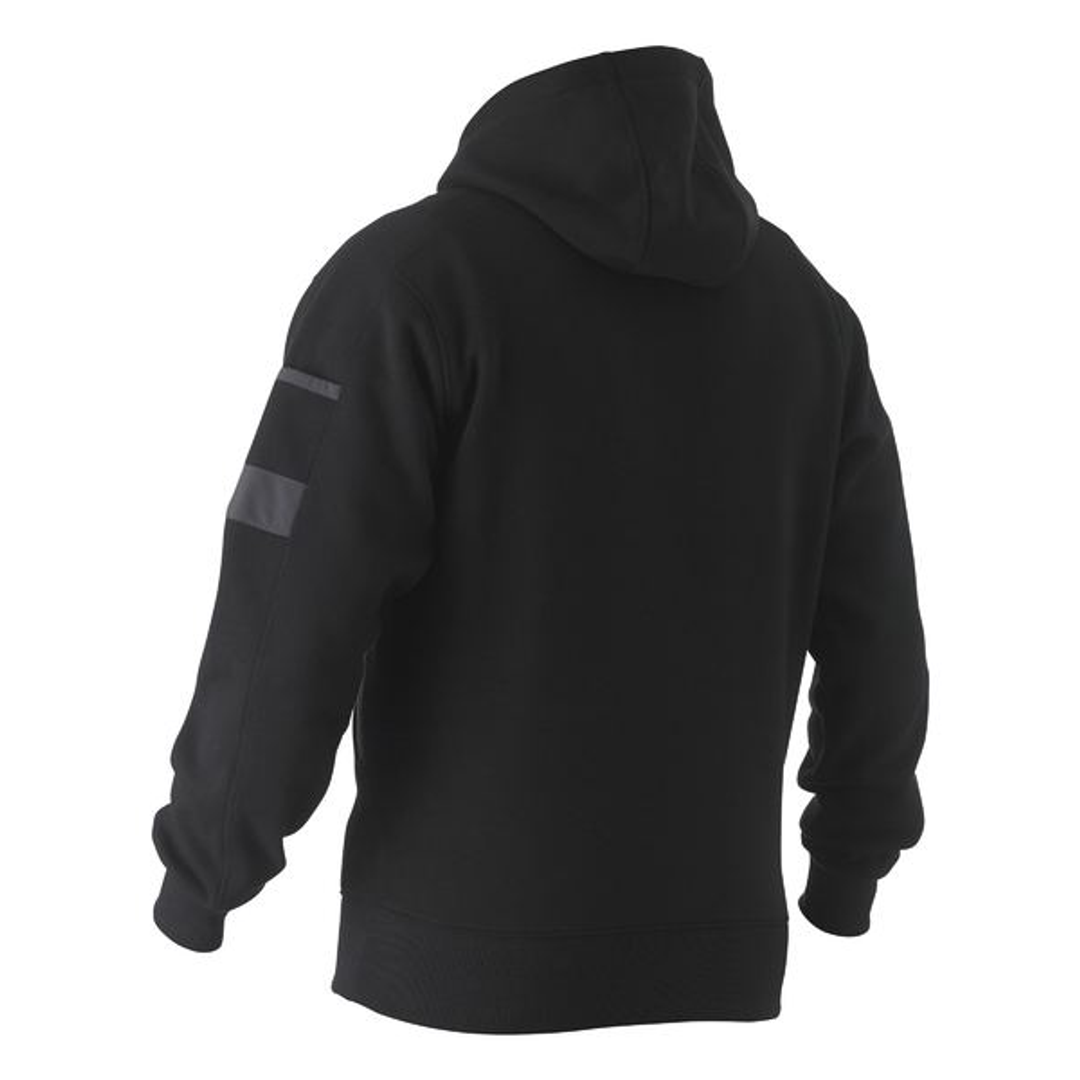 Bisley Work Fleece Hoodie Black