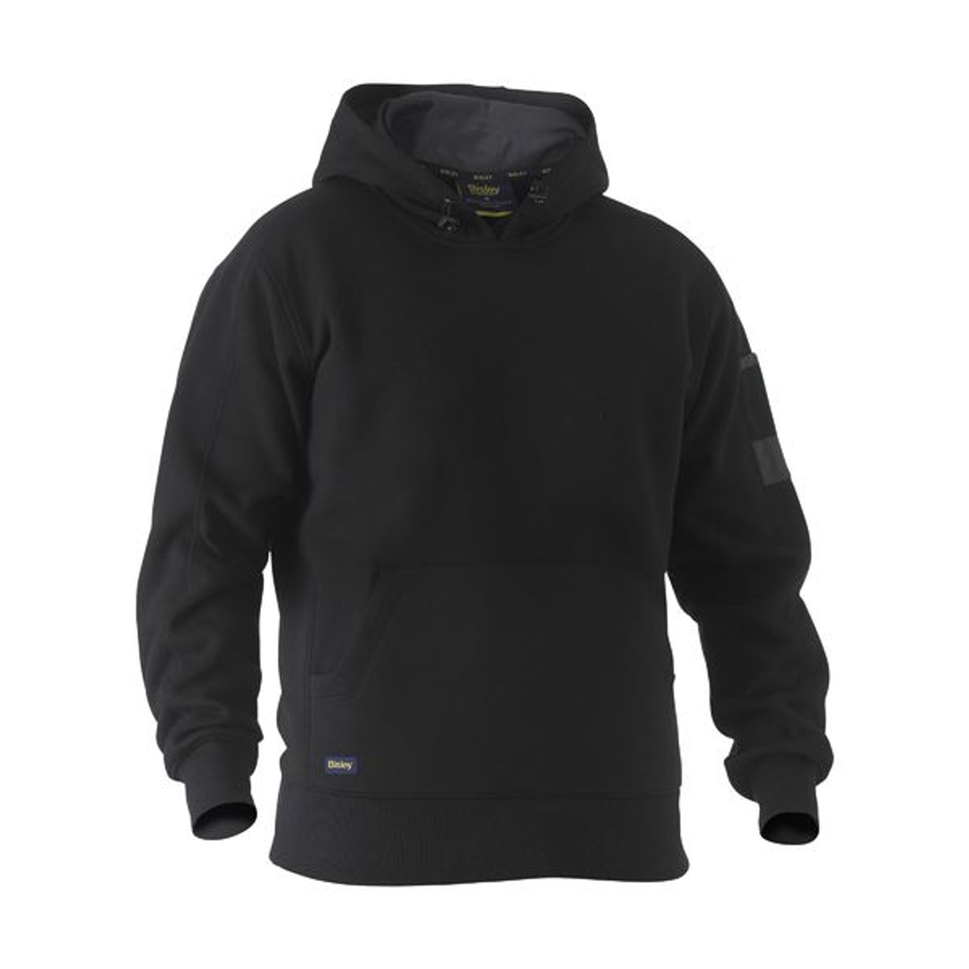 Bisley Work Fleece Hoodie Black
