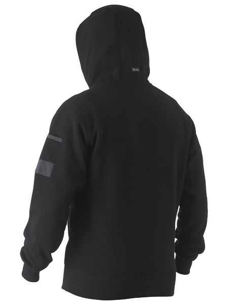 Bisley Work Fleece Hoodie Black