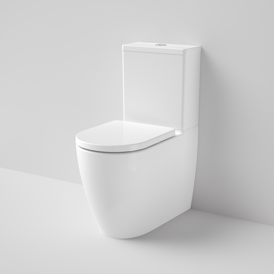 Urbane II Cleanflush® Wall Faced Close Coupled Toilet Suite (With Germgard®)