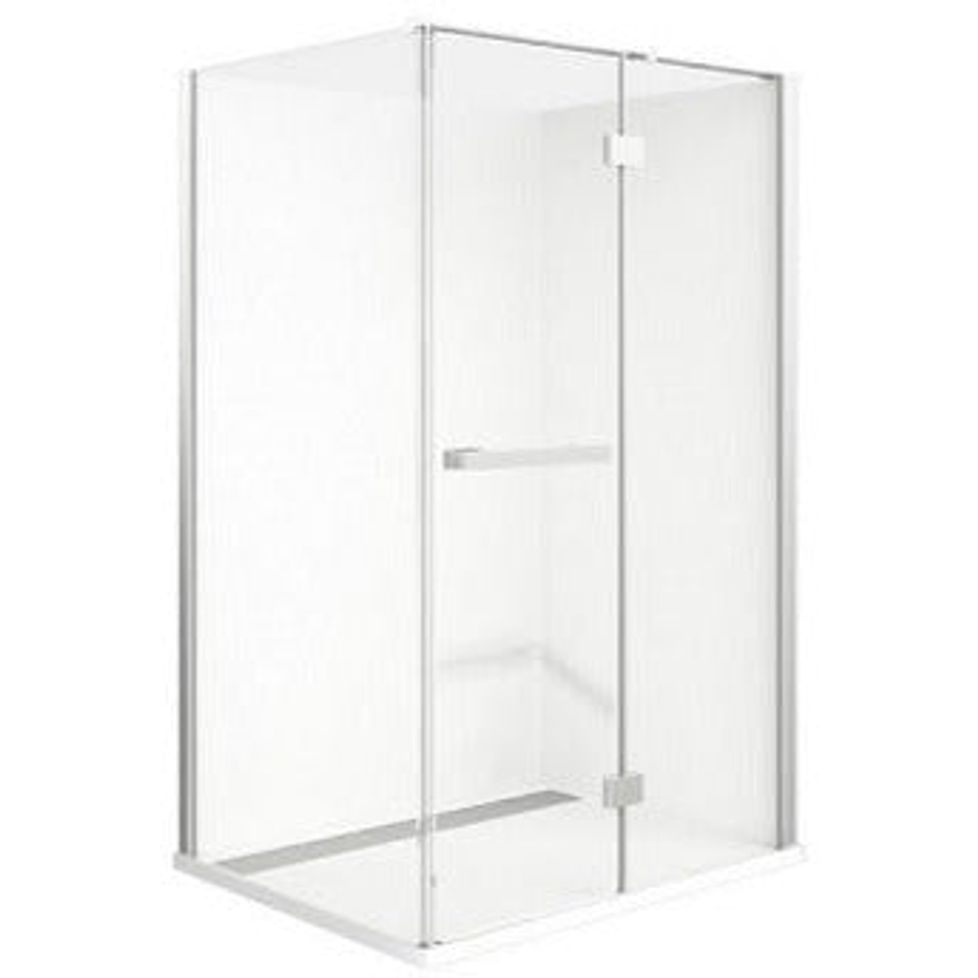 Johnson Suisse Barossa Pivot 1000 X 1000 Semi Frameless Pivot Front Panel Kit Ksspv40Chp