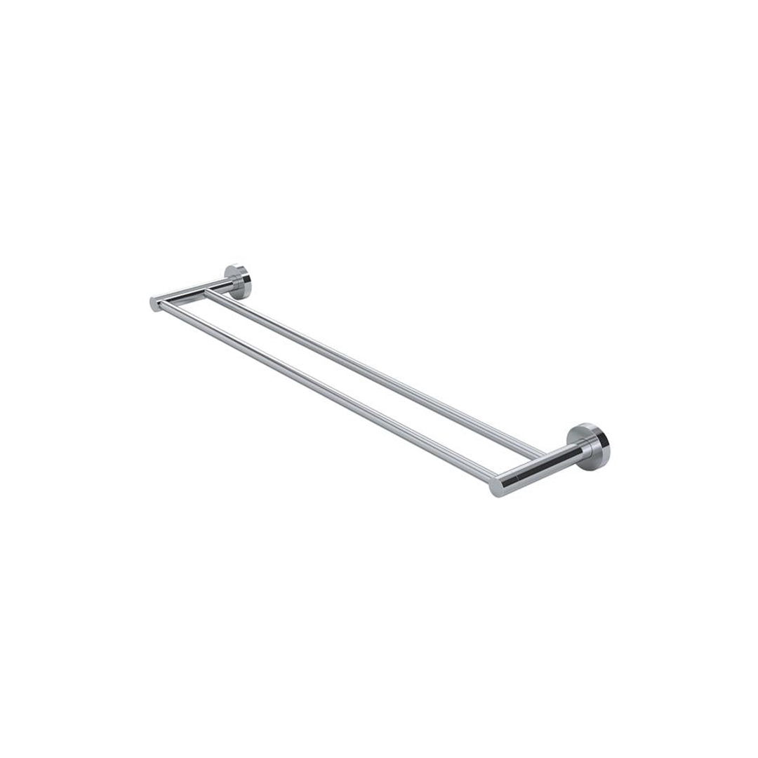Meir Round Double Towel Rail 600Mm Polished Chrome