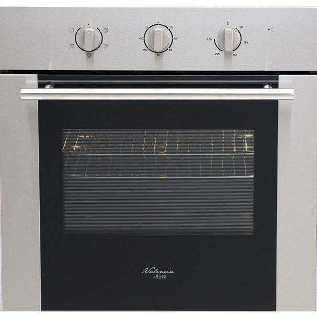 Euro Valencia 60Cm Elect F/F 4 Funct Oven S/Steel Ep6004Sx