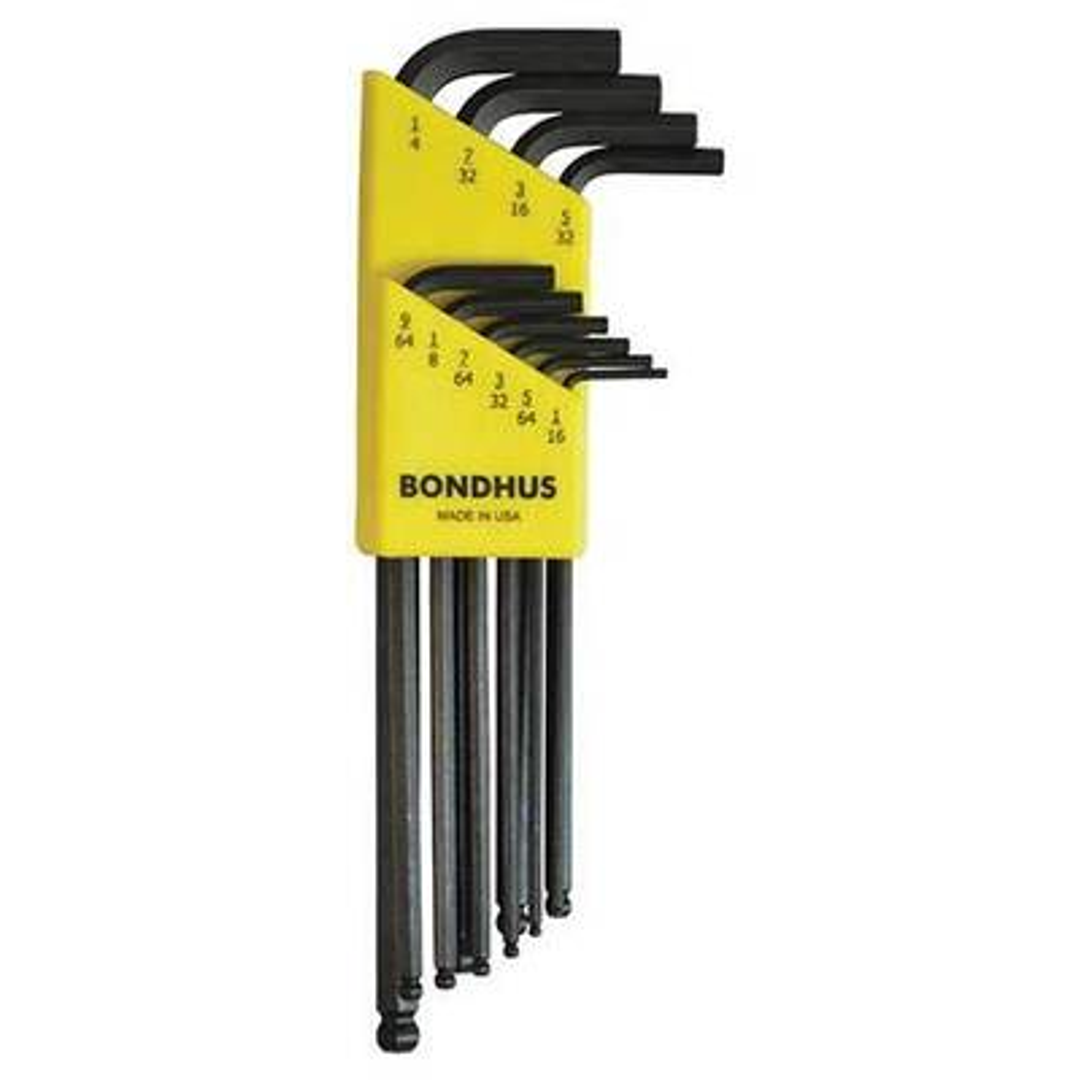 BONDHUS IMPERIAL ALLEN HEX KEY SET