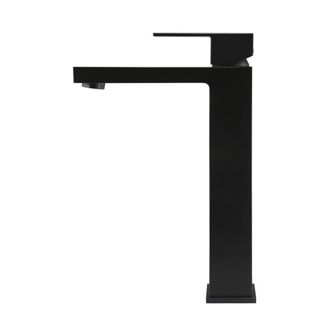 Meir Square Tall Basin Mixer Matte Black